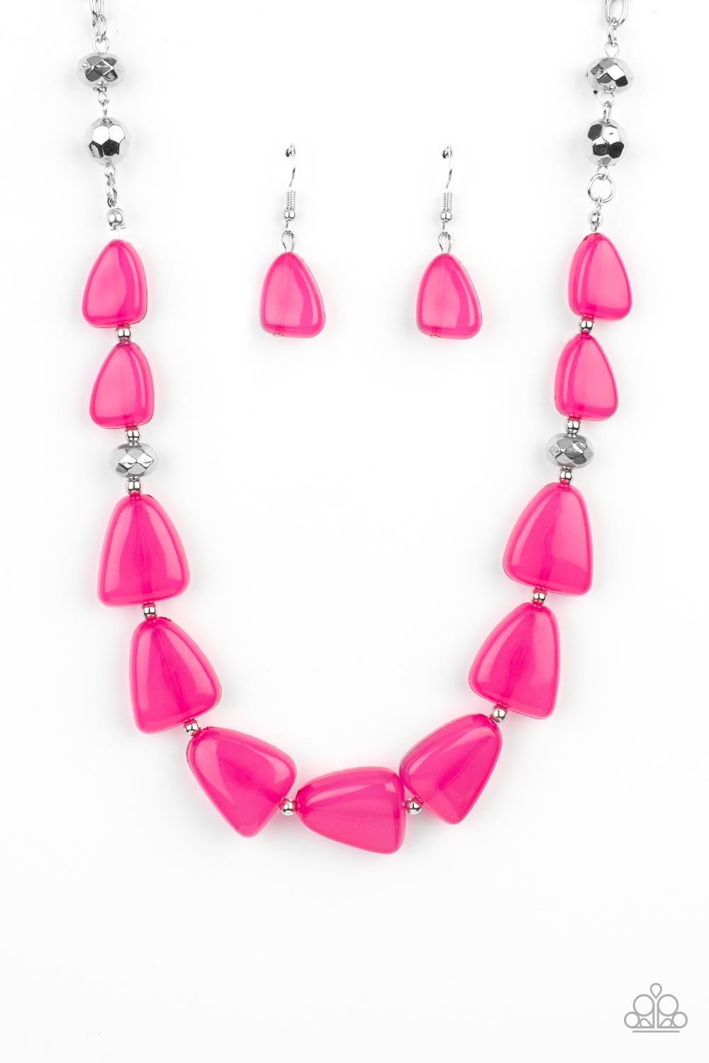 Tenaciously Tangy - Pink necklace