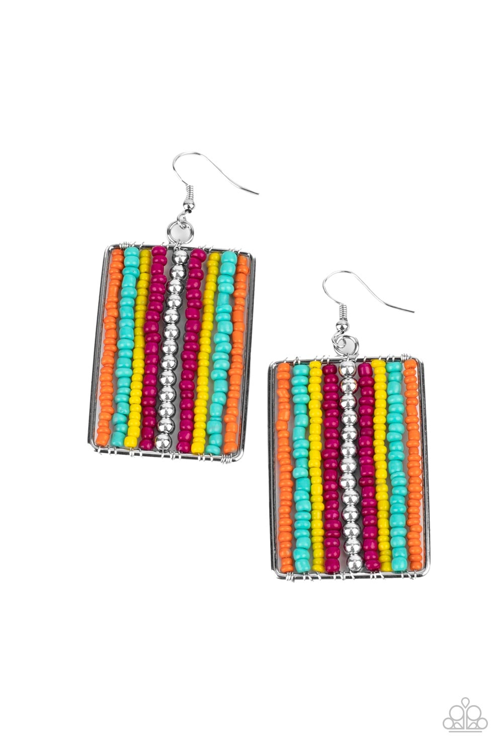 Beadwork Wonder - Multi earring