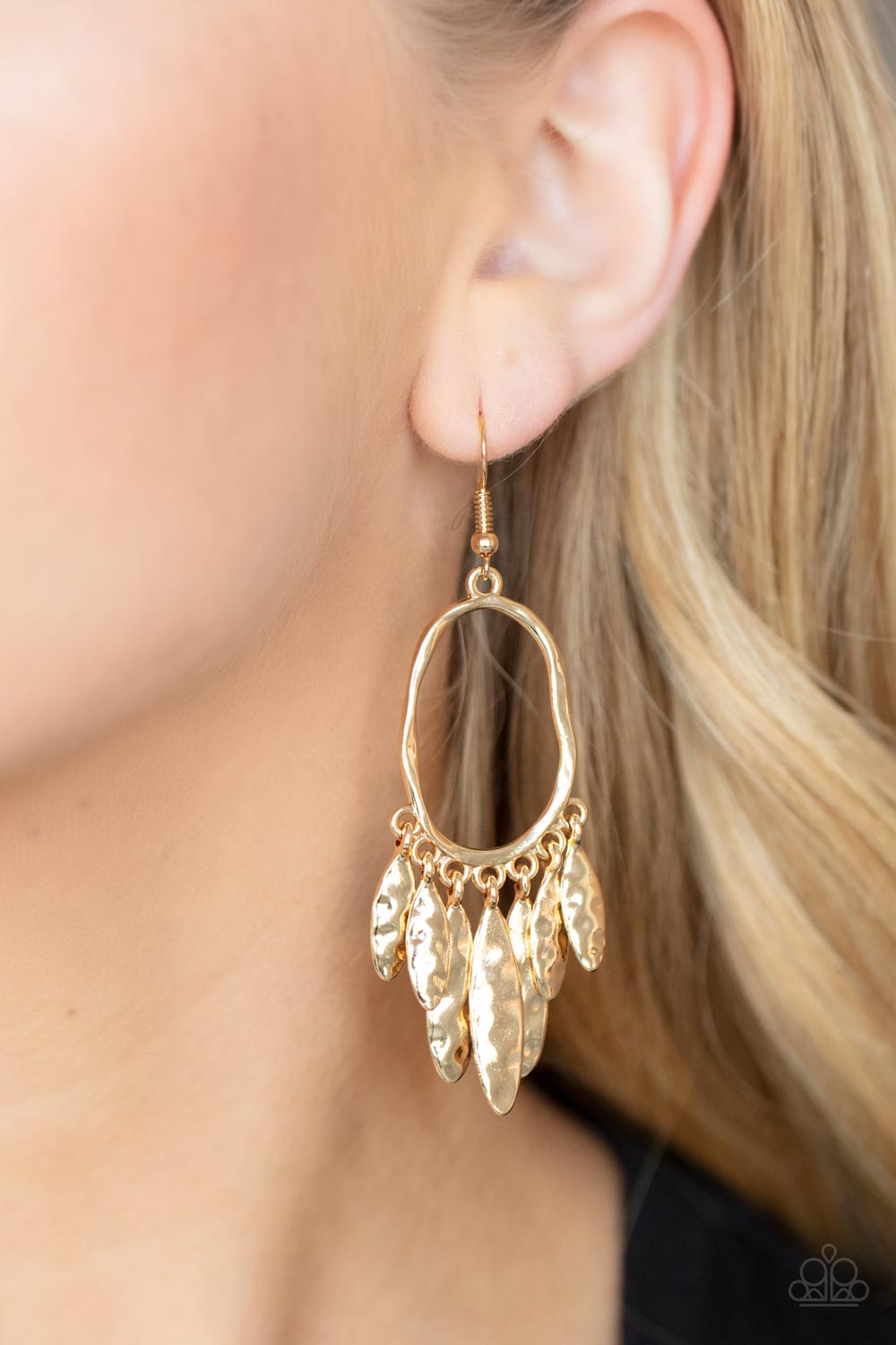 Artisan Aria - Gold earrings