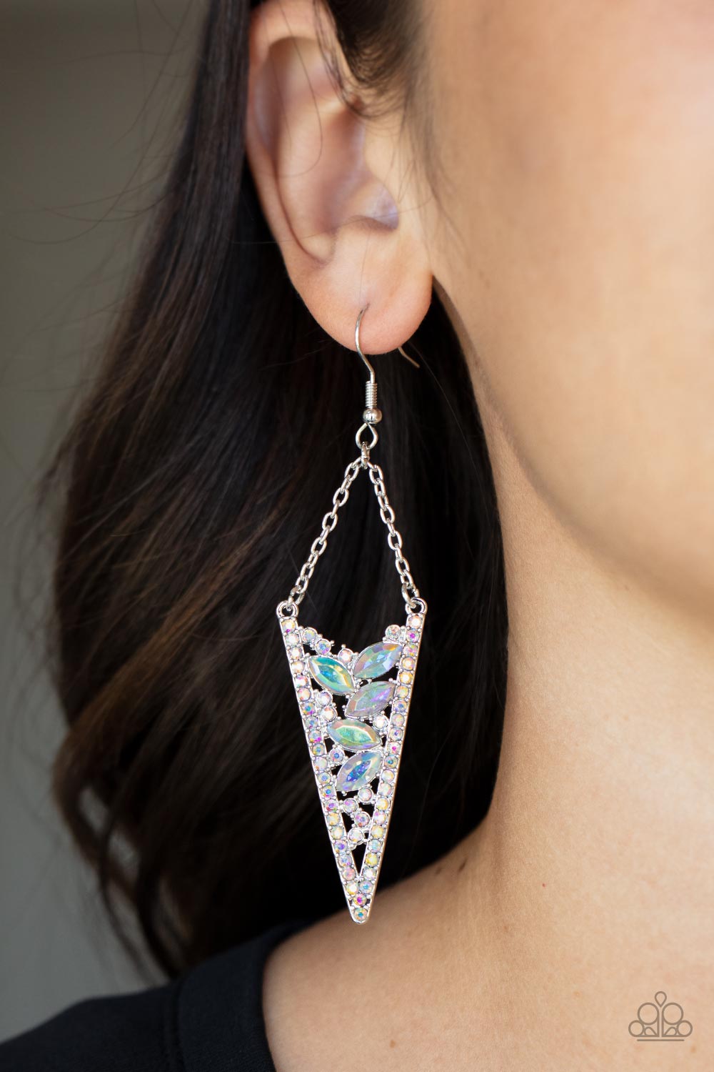 Sharp-Dressed Drama - Multi earrings