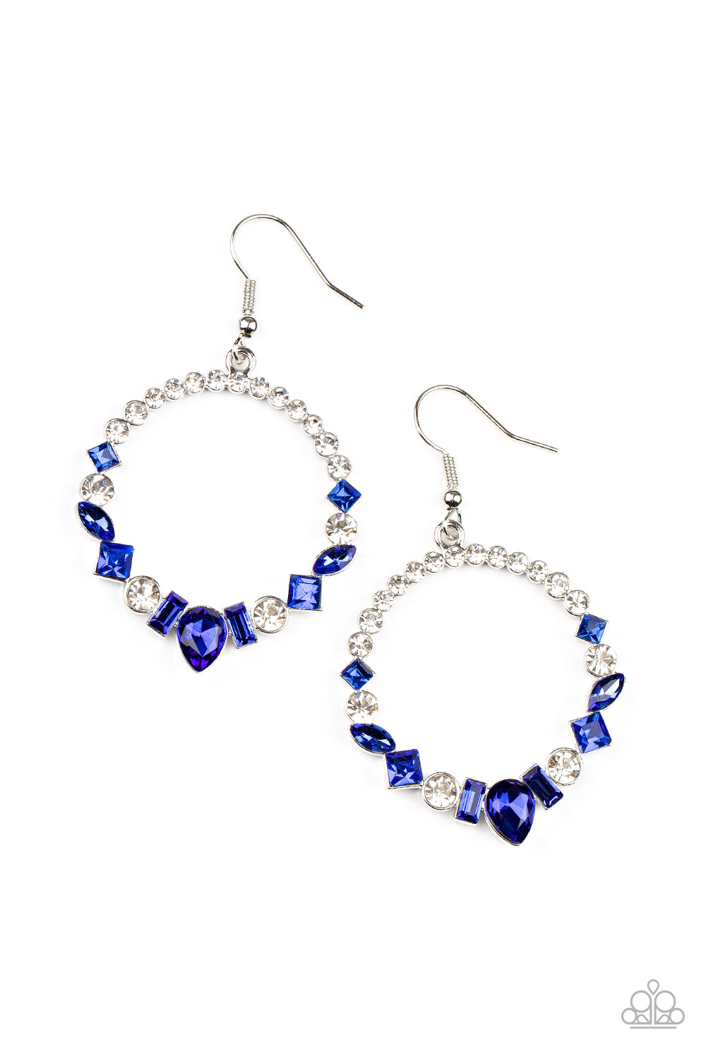 Revolutionary Refinement - Blue earrings