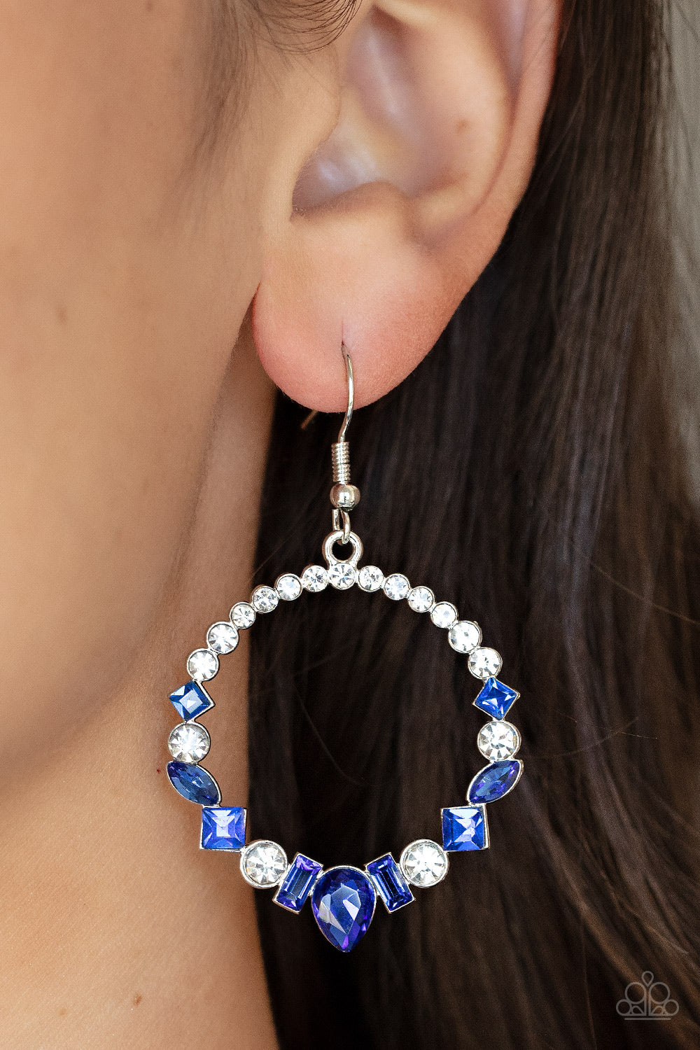 Revolutionary Refinement - Blue earrings