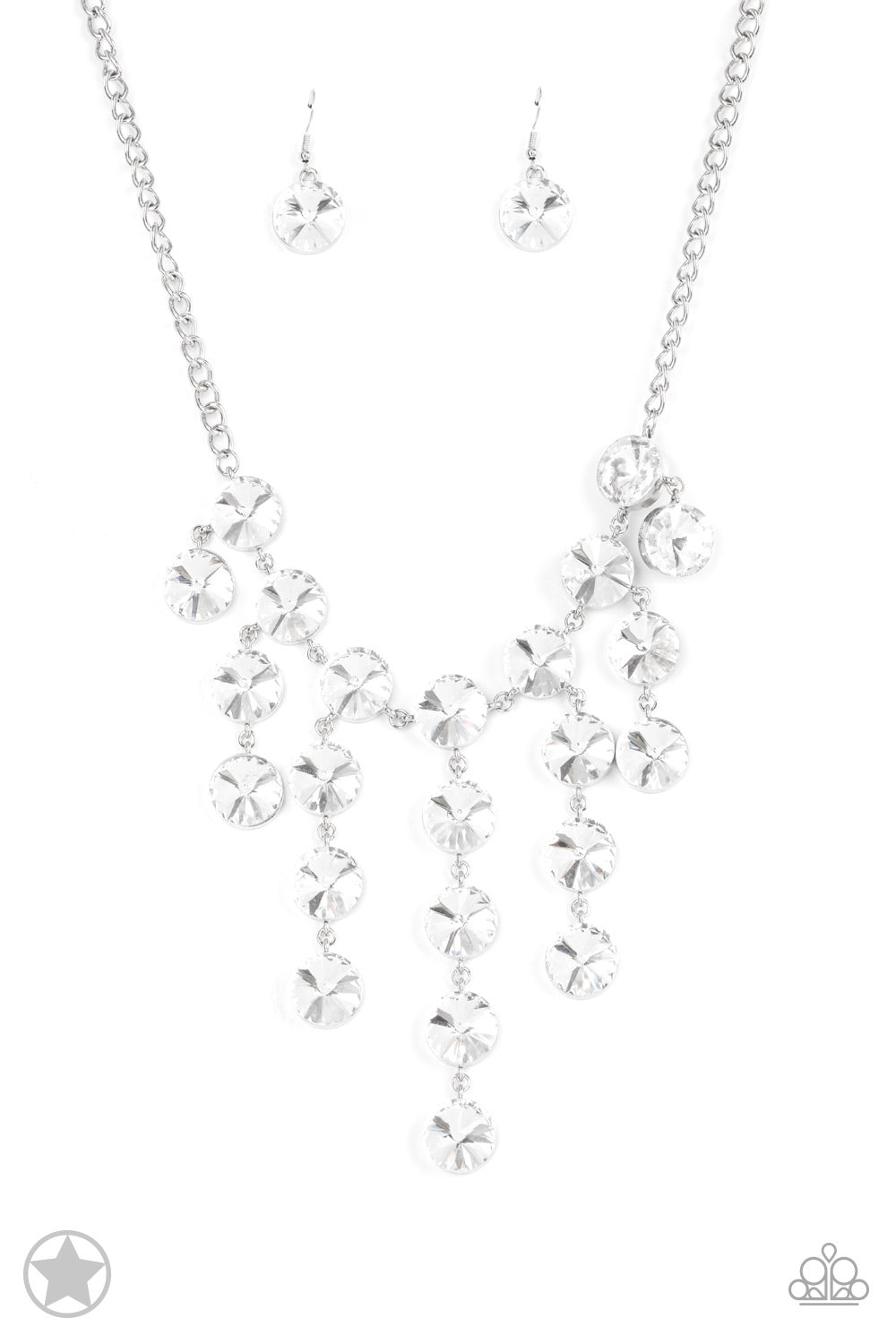 Spotlight Stunner Necklace-Blockbuster