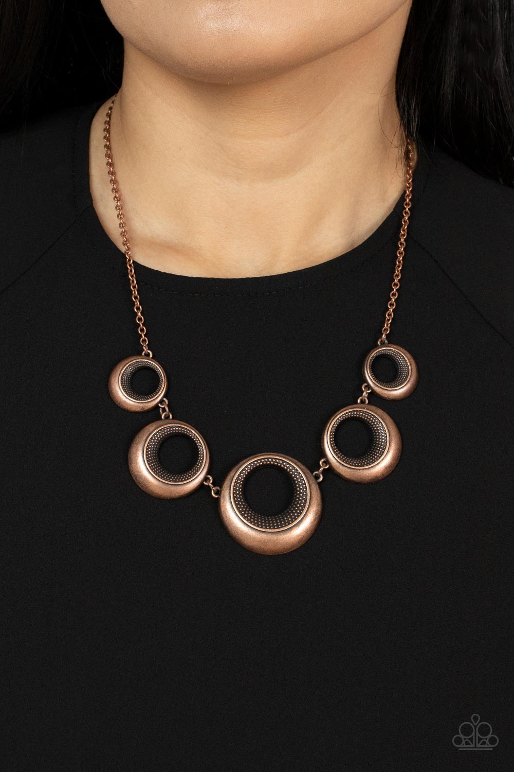 Solar Cycle - Copper necklace