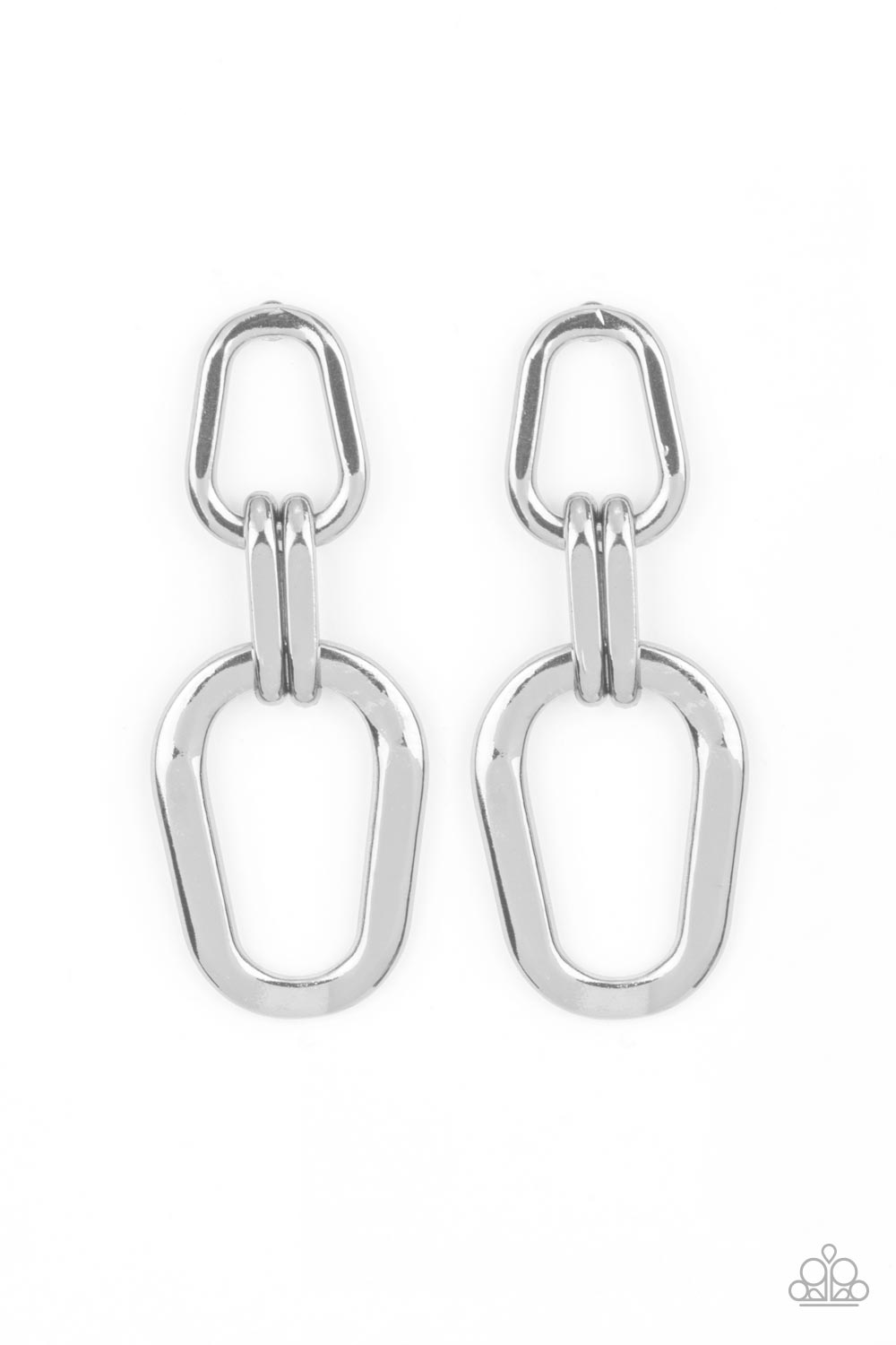 Harmonic Hardware - Silver earrings