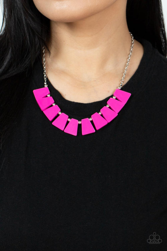 Vivaciously Versatile - Pink necklace