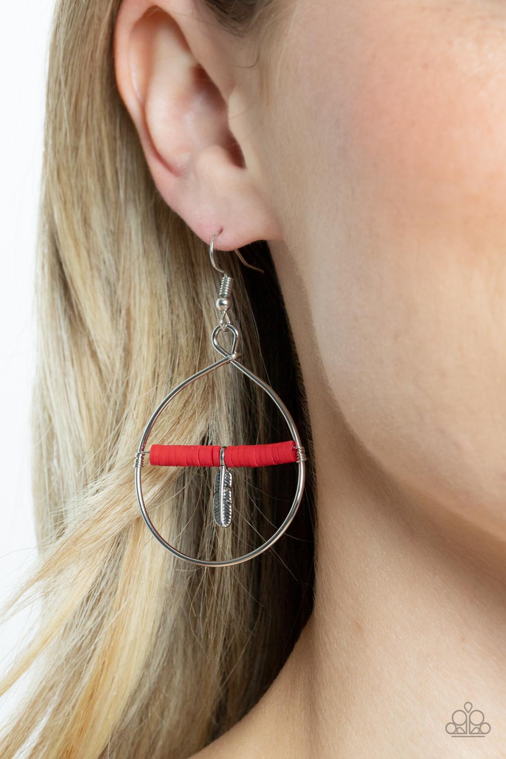 Free Bird Freedom - Red earrings