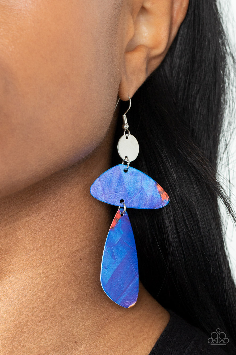 SWATCH Me Now - Blue earrings