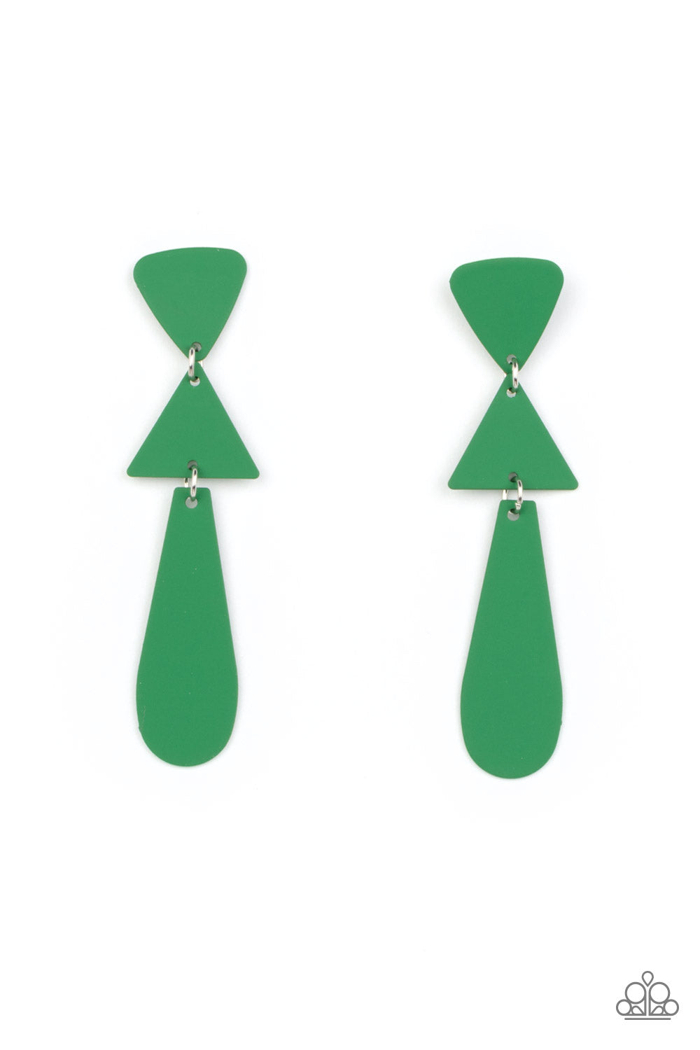 Retro Redux - Pendientes verdes