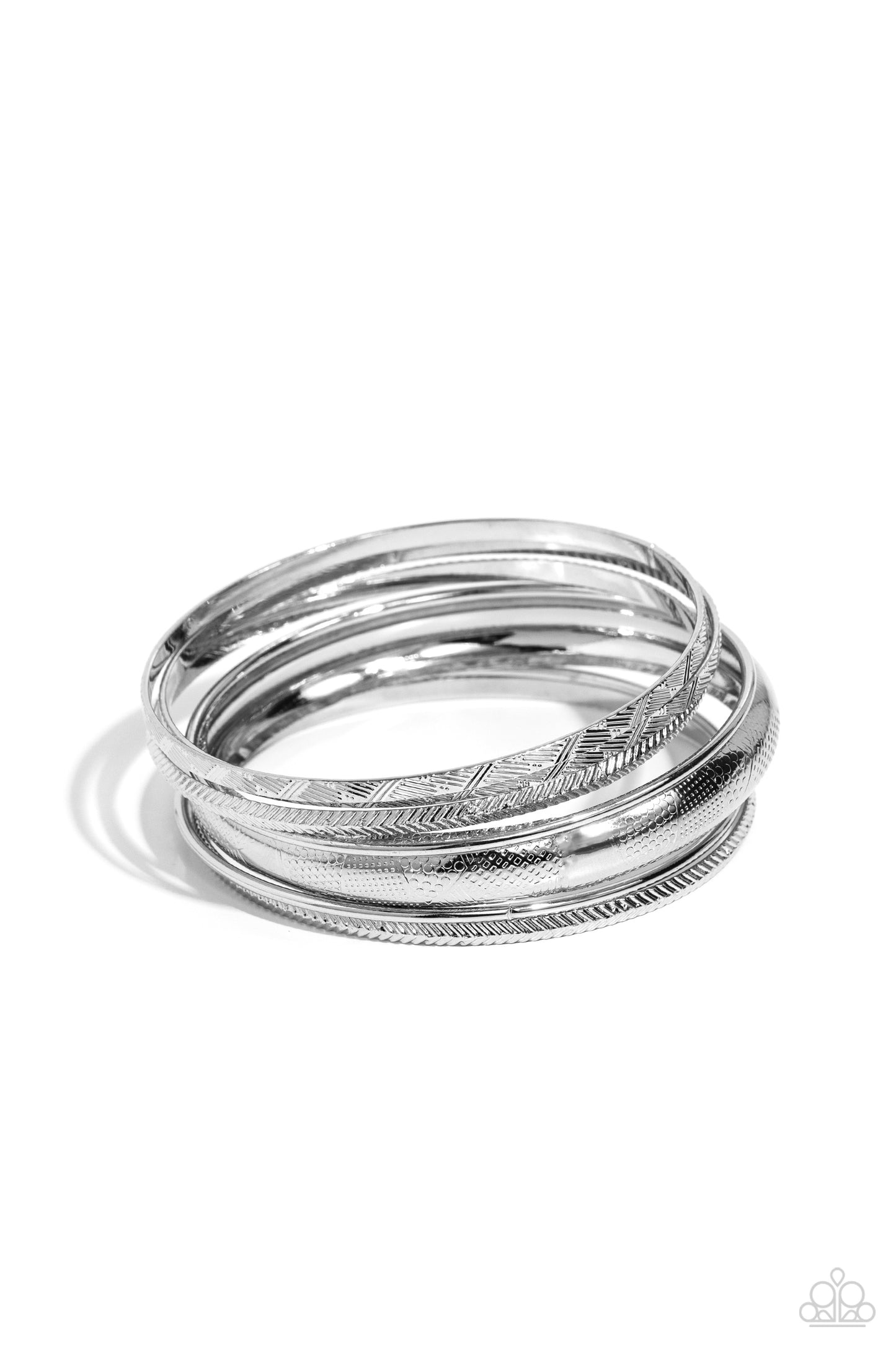 Stackable Stunner - Silver bracelets