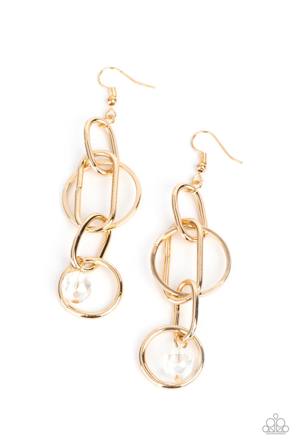 Park Avenue Princess - Gold earrings