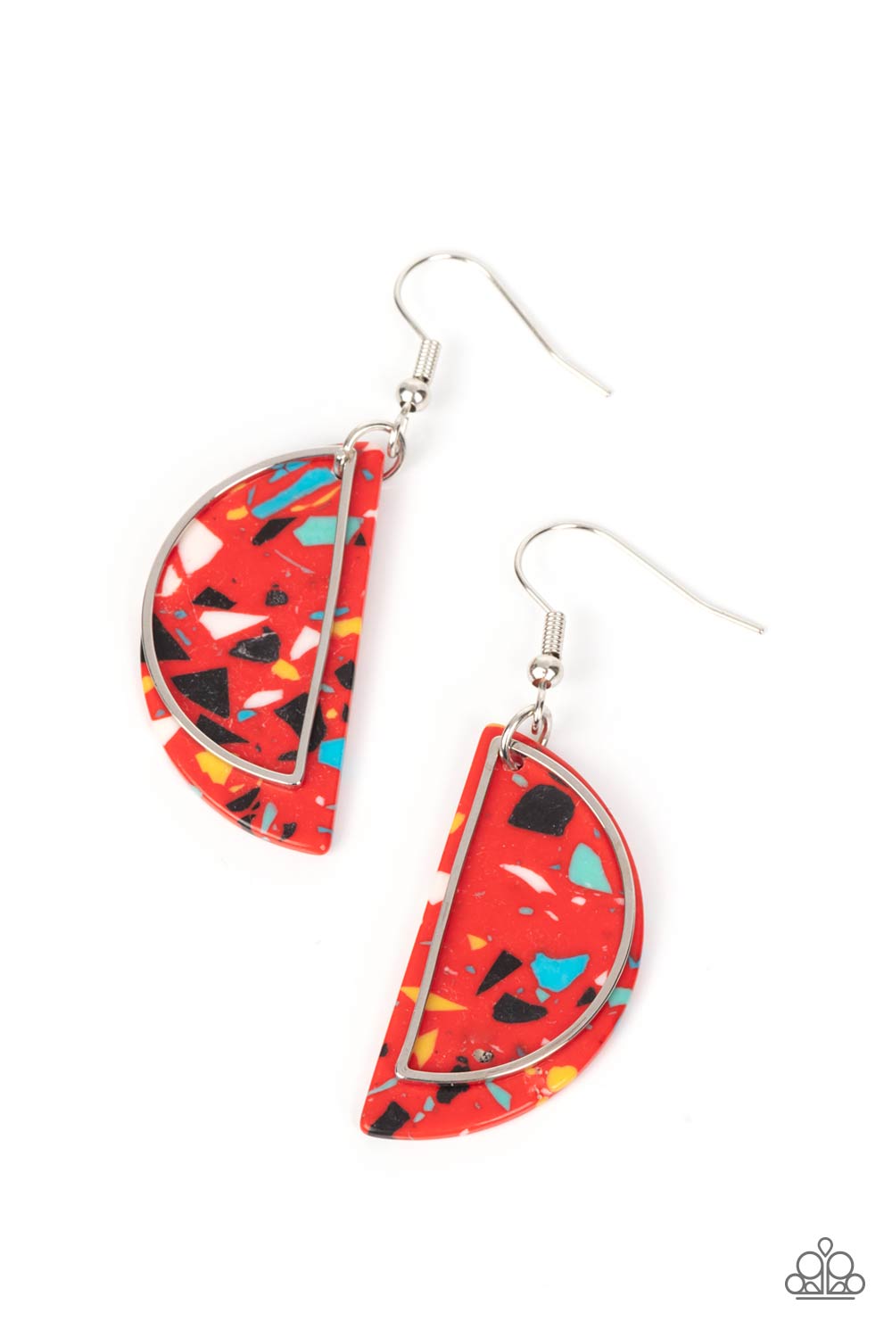 Flashdance Fashionista - Red earrings