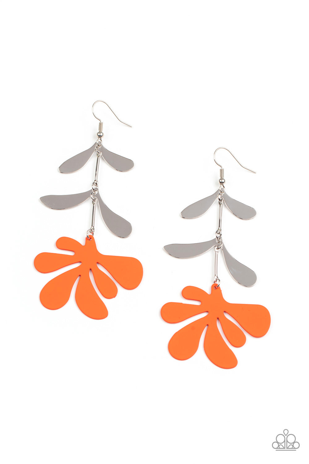 Palm Beach Bonanza - Orange earrings