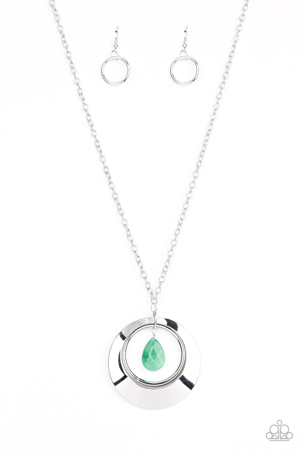 Inner Tranquility -  green necklace