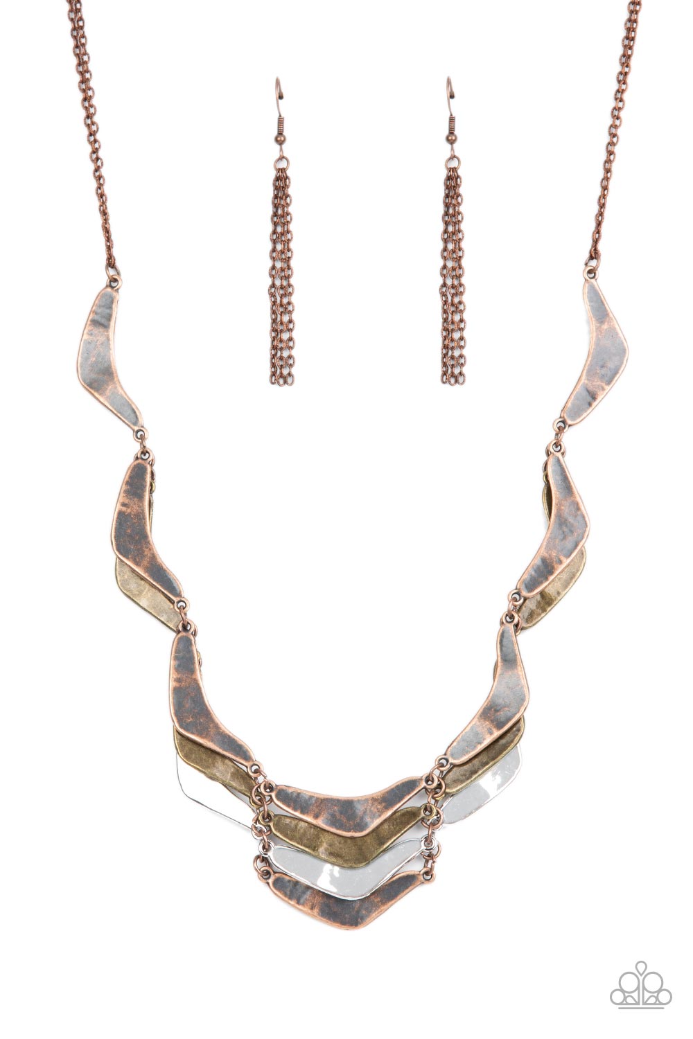 Mixed Metal Mecca - Copper necklace