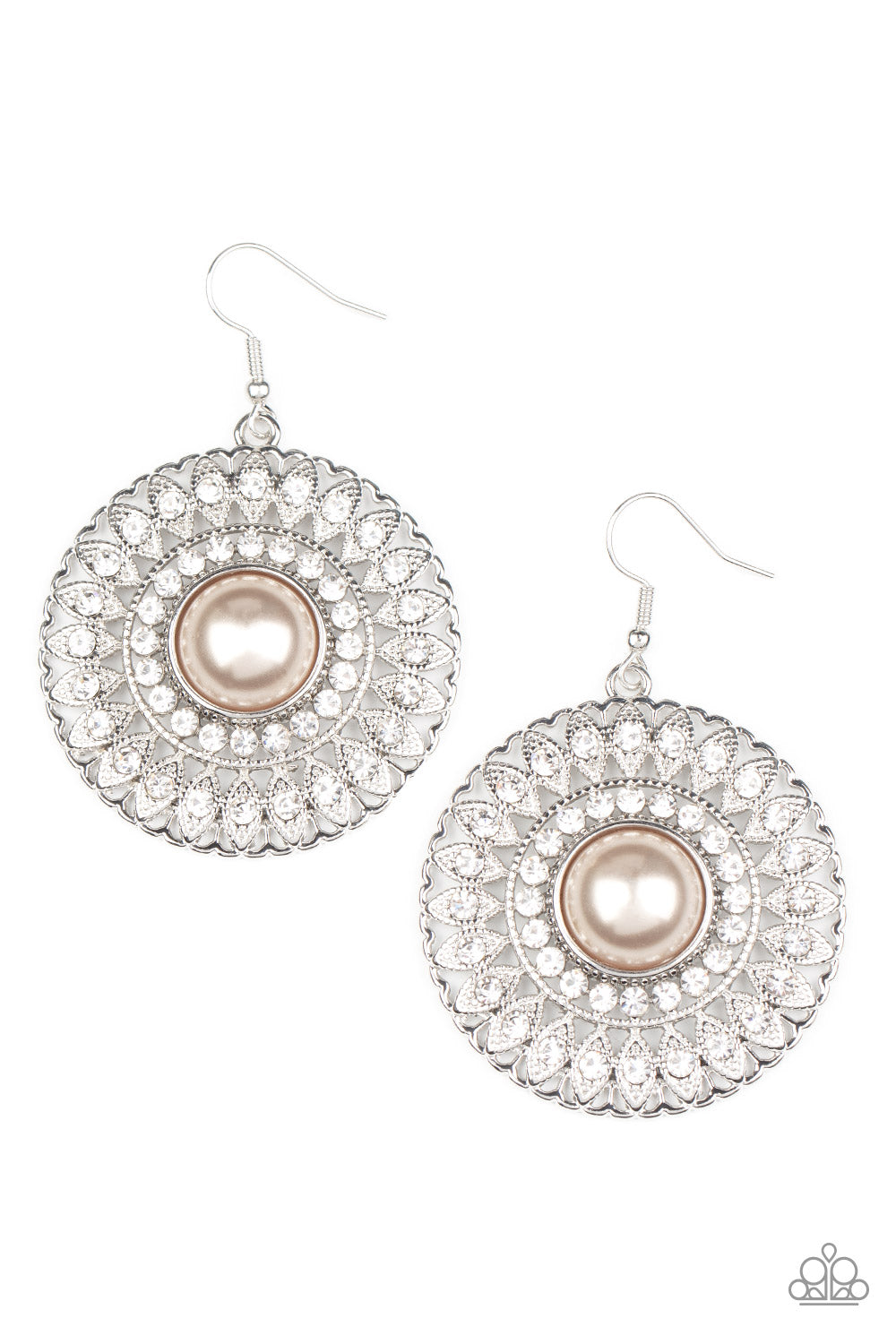 Glorified Glitz - Brown earrings