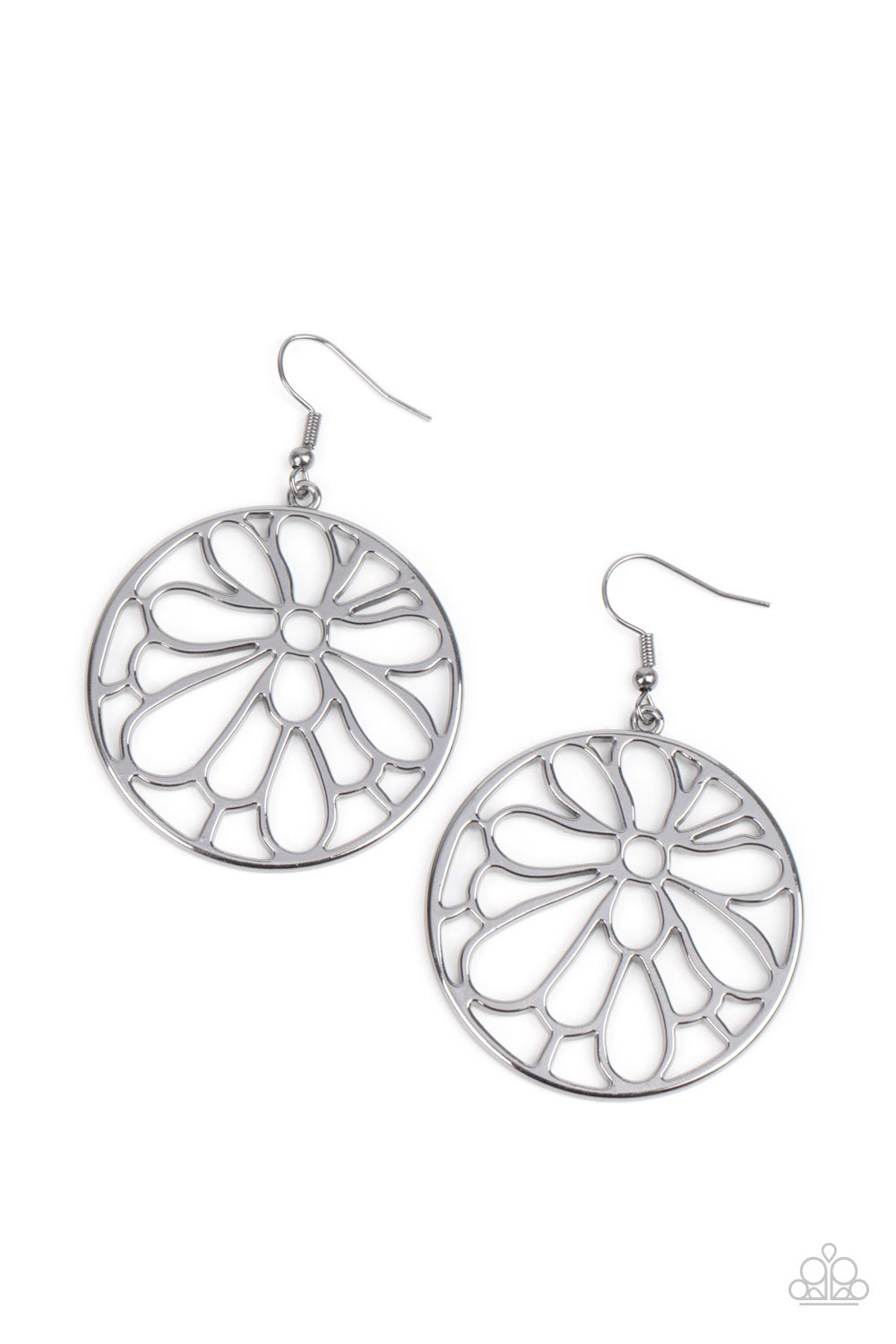 Glowing Glades - Silver earrings