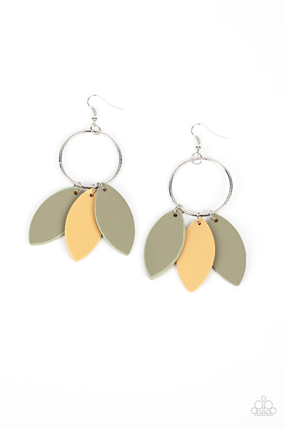 Leafy Laguna - Multi earrings