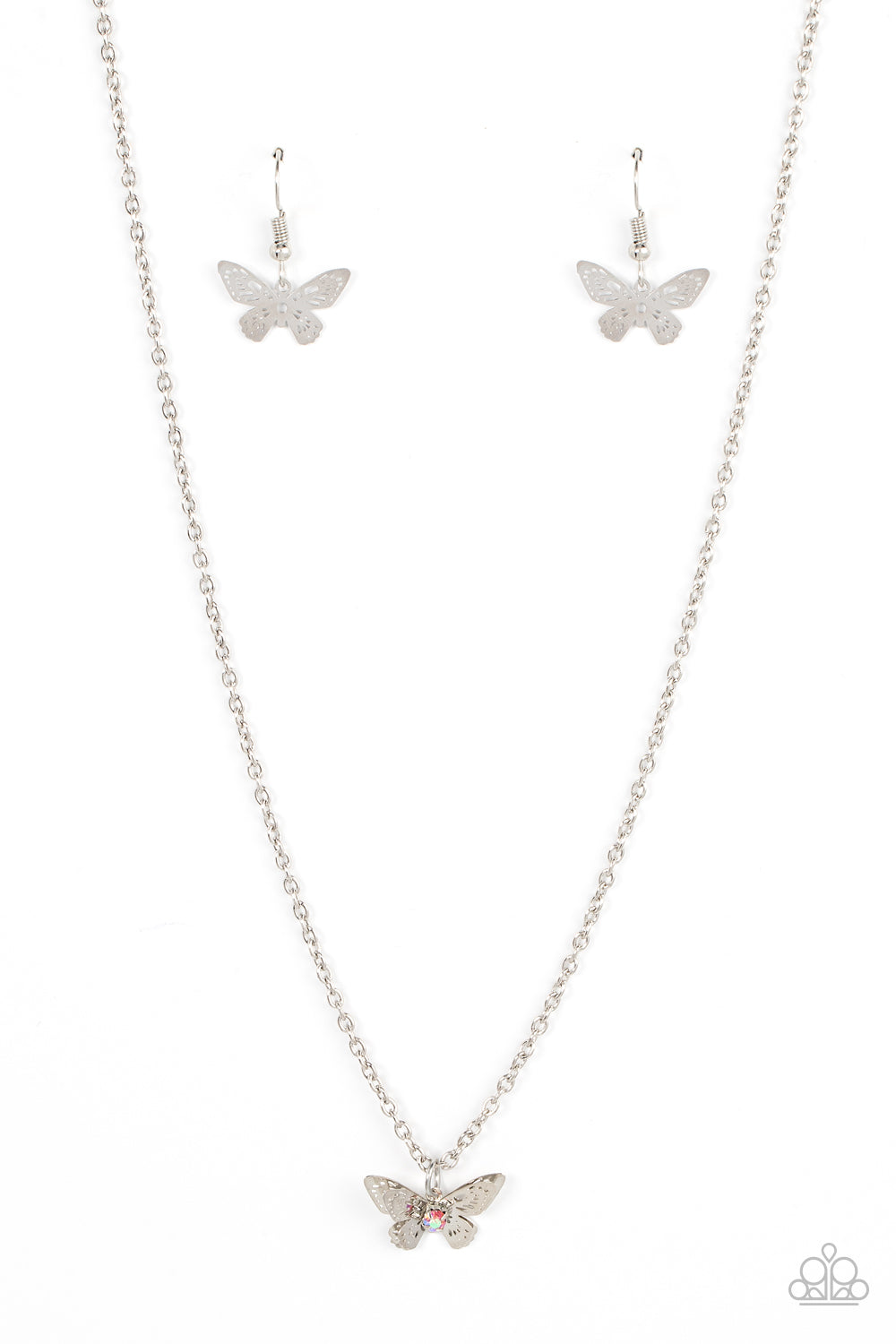 Flutter Love - Pink necklace