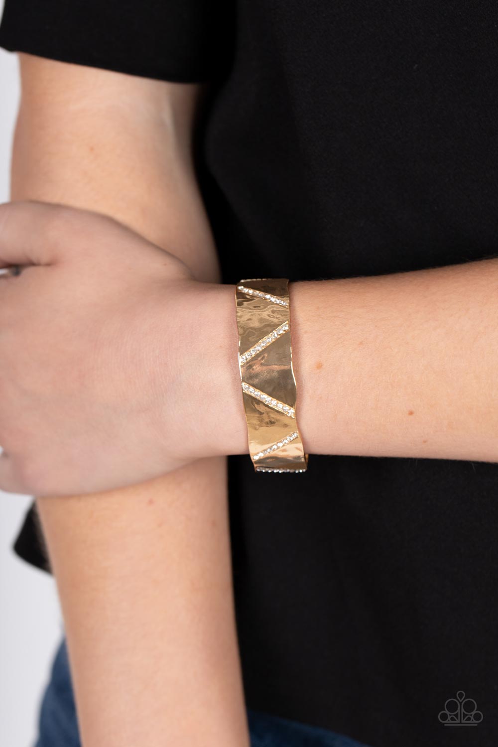 Pulsera de oro Couture Crusher