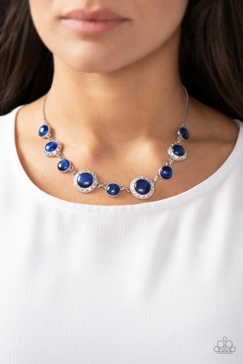 Too Good to BEAM True - Blue necklace