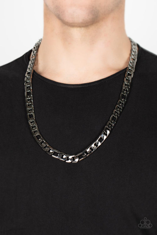 Metro Beau - Black necklace