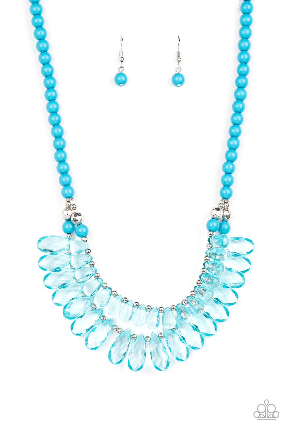 All Across the GLOBETROTTER - Blue necklace