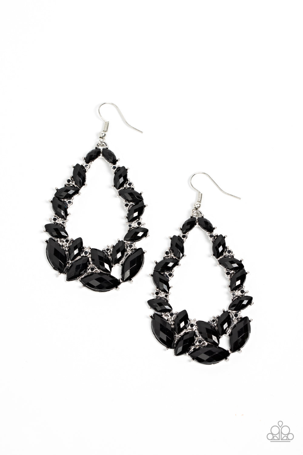 Tenacious Treasure - Black earrings