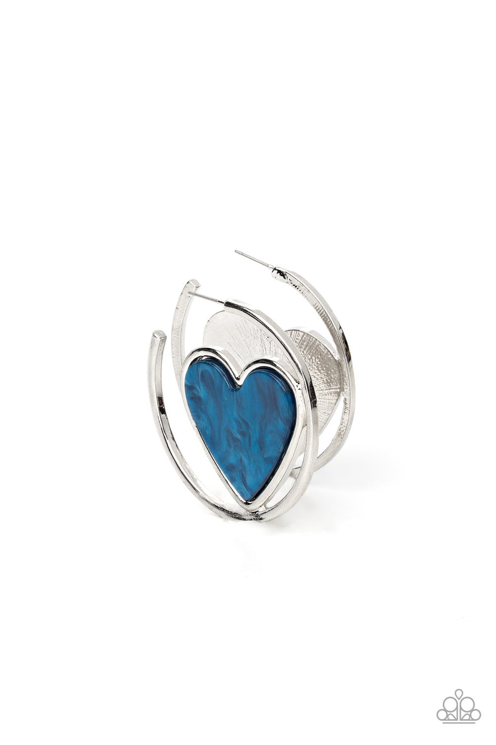 Smitten with You - Blue earrings at