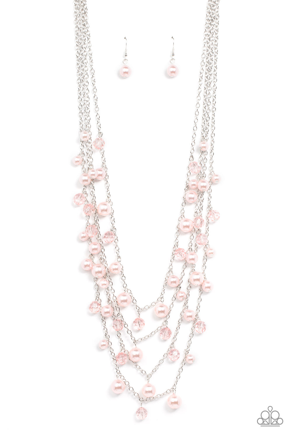 Vintage Virtuoso - Pink necklace