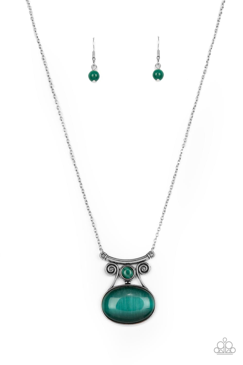 One DAYDREAM At A Time - Green necklace