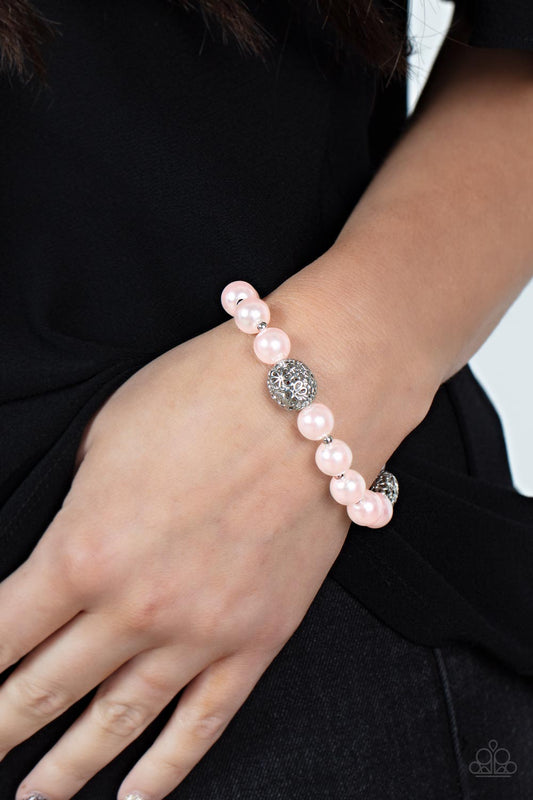 Upscale Whimsy - Pink bracelet