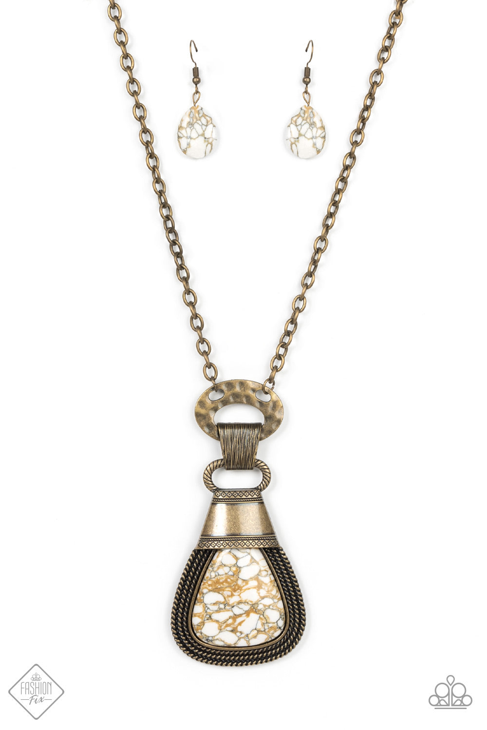 Rodeo Royale - Brass necklace  fashion fix nov 21'