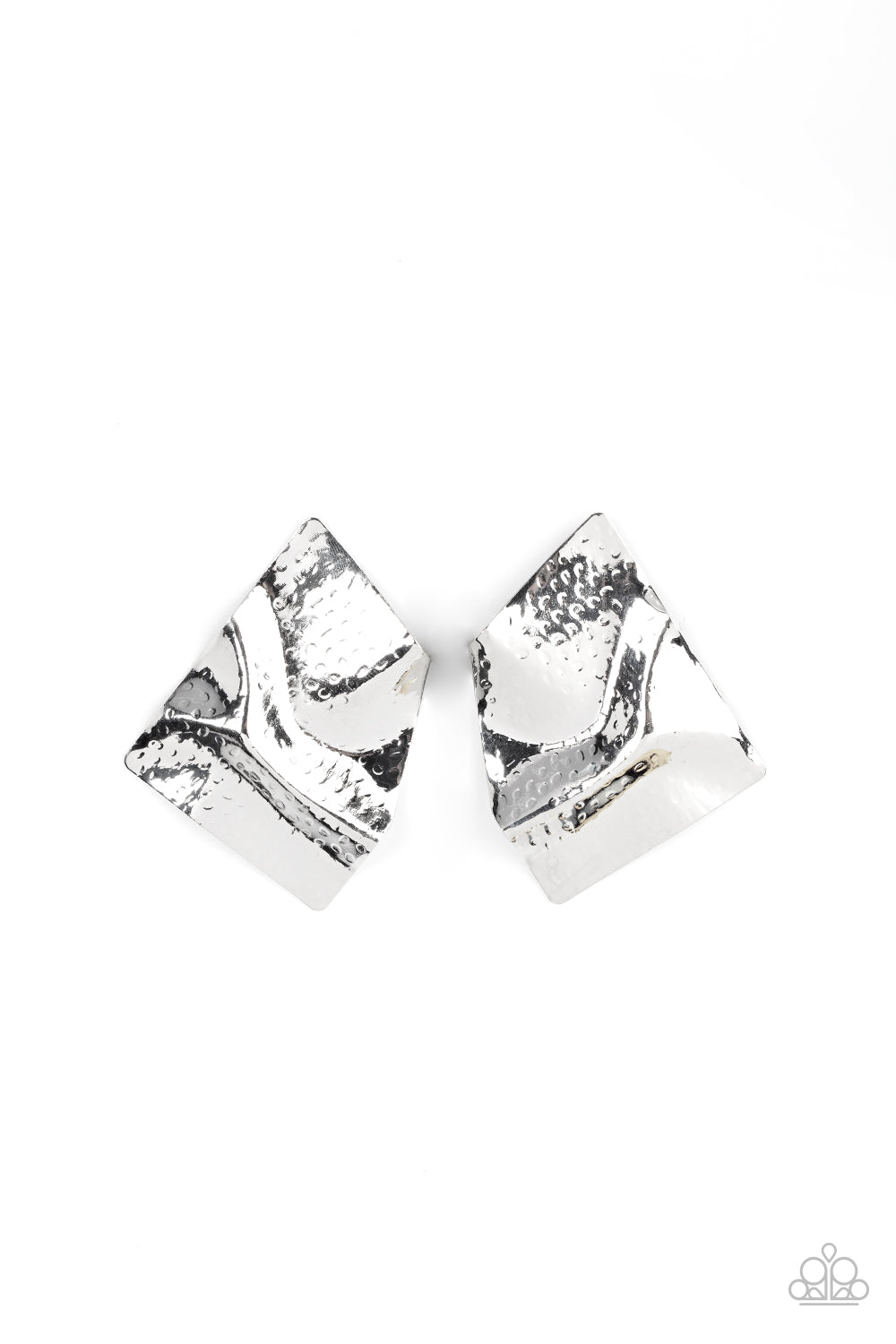 Modern Maverick - Silver earrings