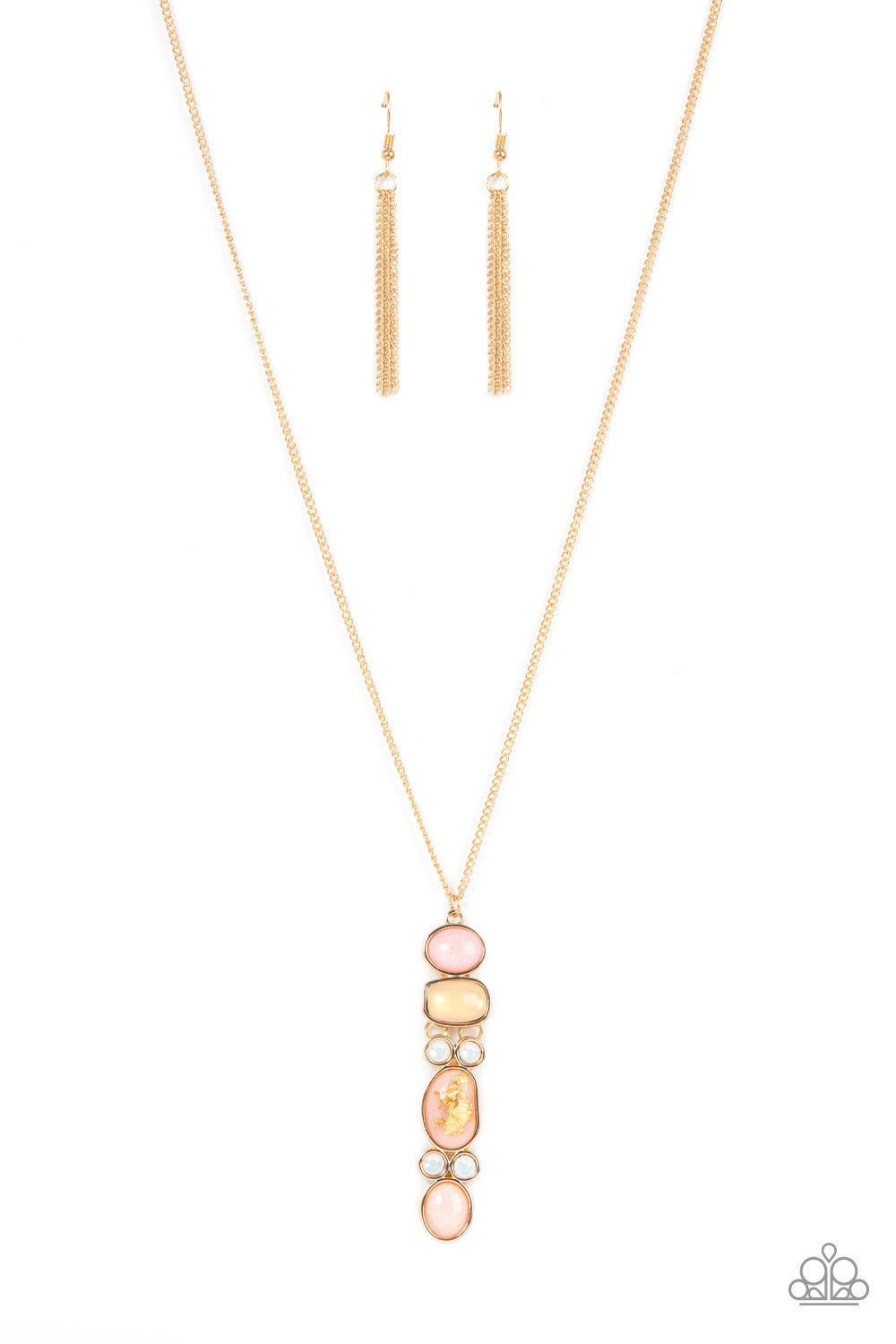 Totem Treasure - Pink necklace