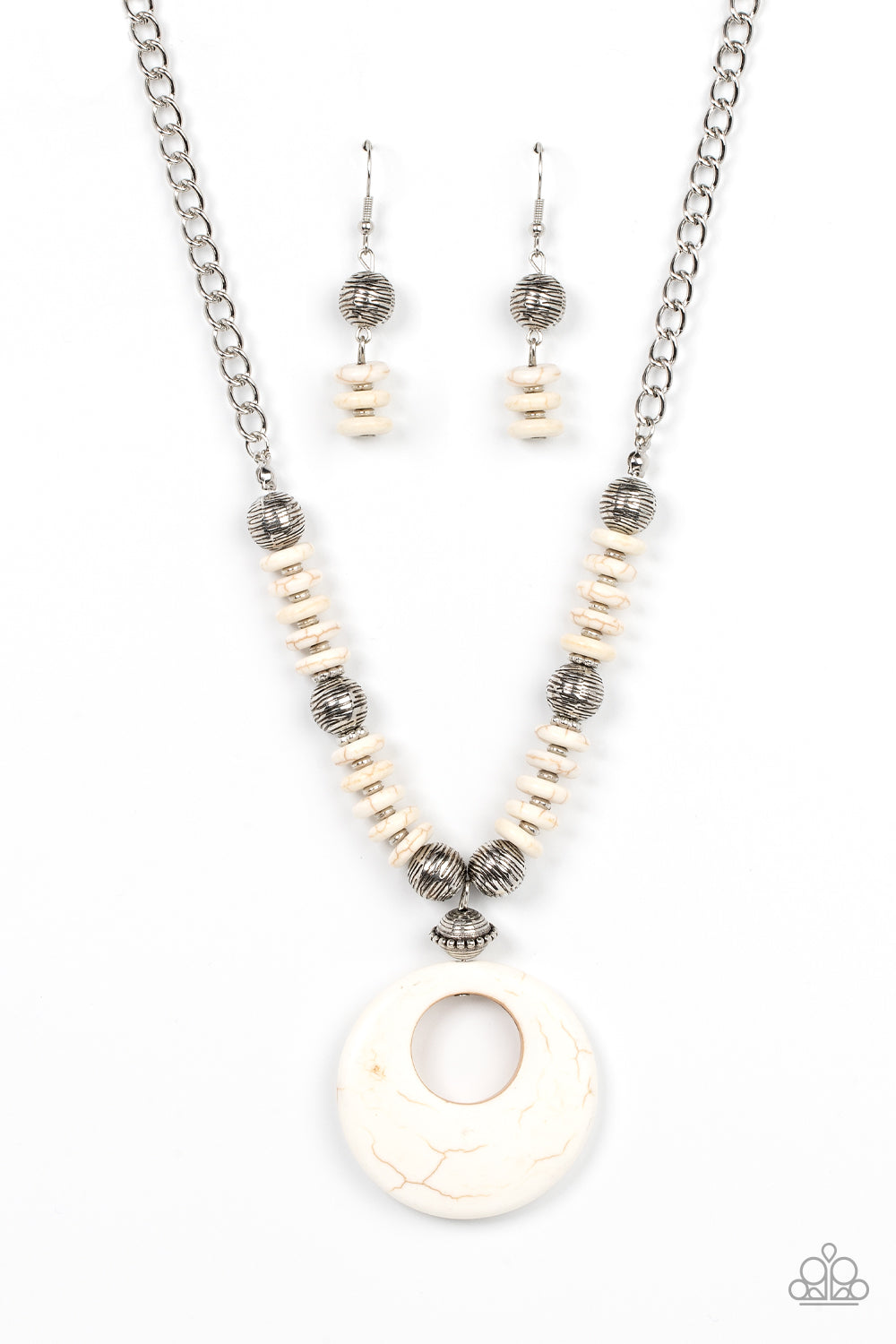 Oasis Goddess - White necklace