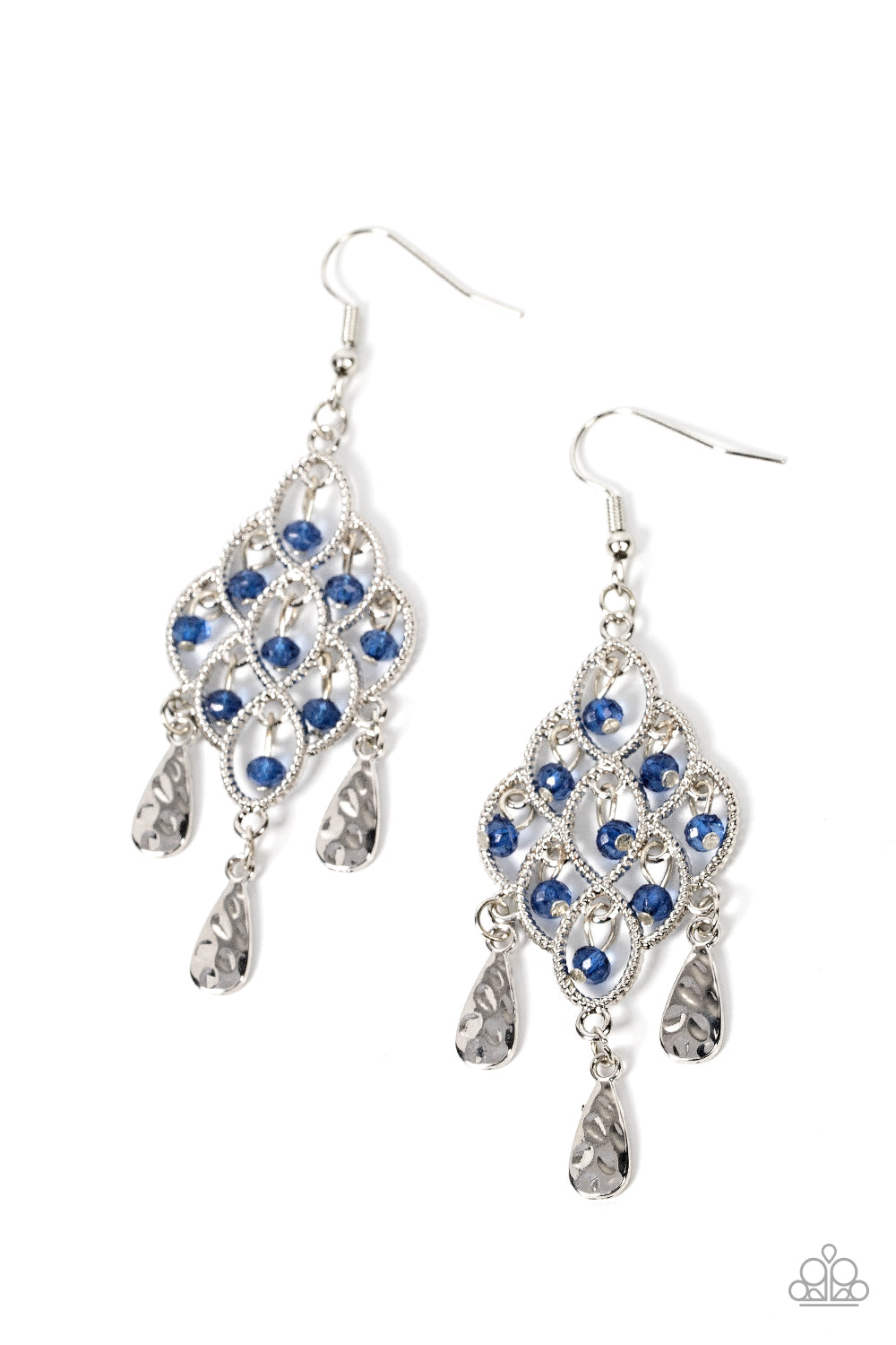 Sentimental Shimmer - Blue earrings