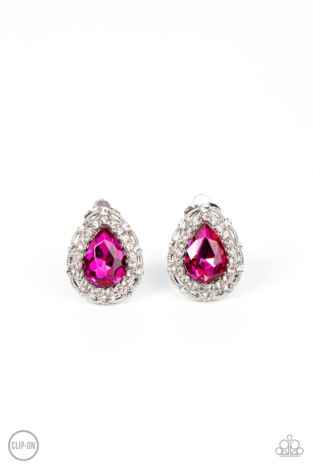 Haute Happy Hour - Pink earrings