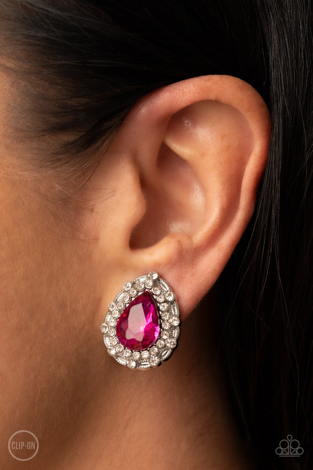 Haute Happy Hour - Pink earrings