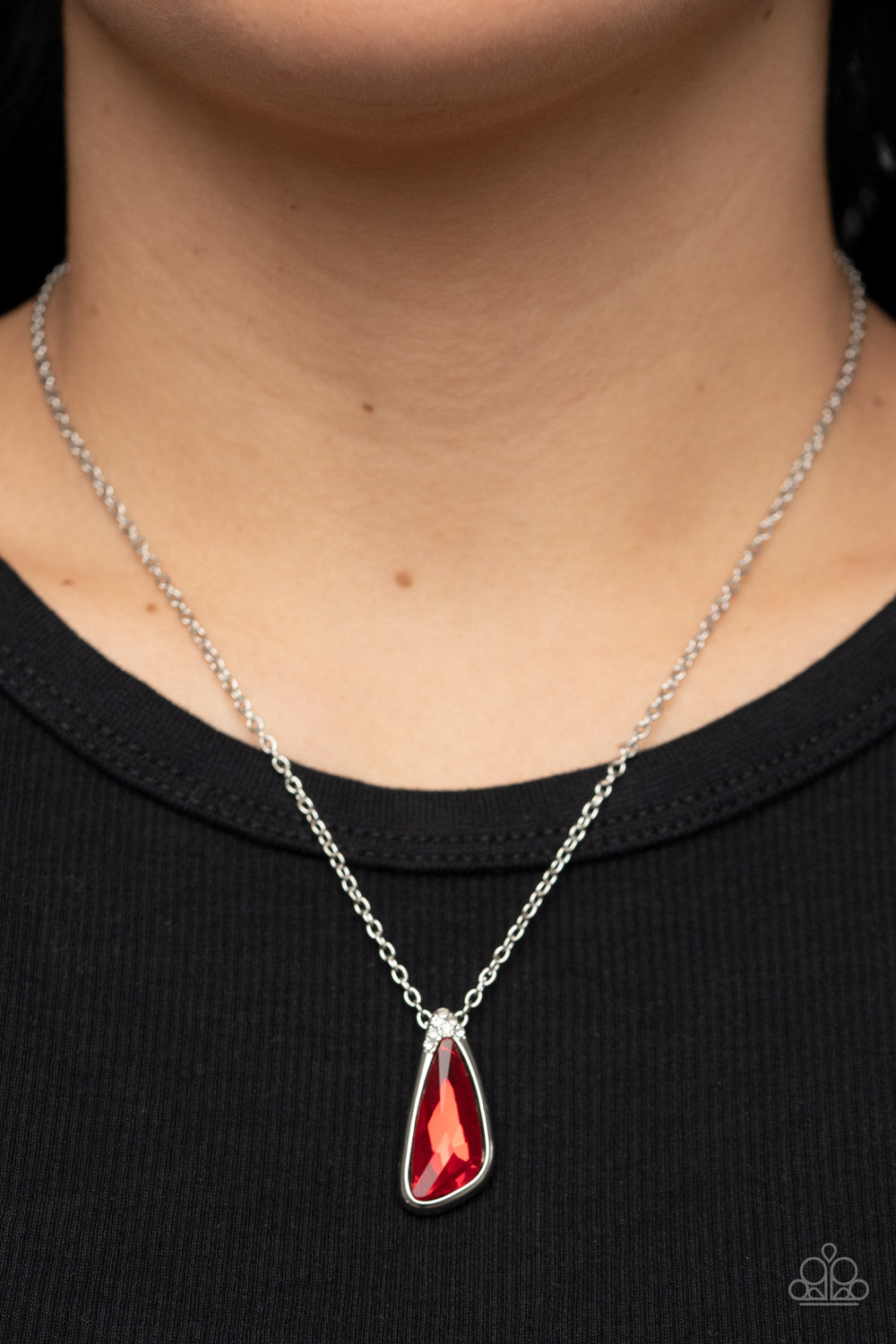 Envious Extravagance - Red necklace