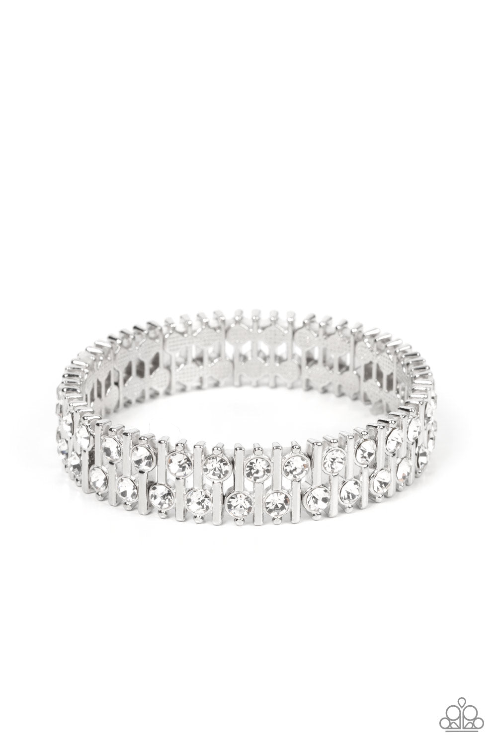 Generational Glimmer - White bracelet