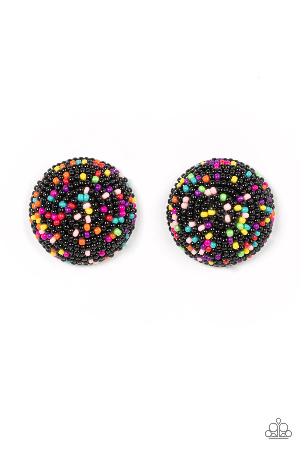 Pendientes Kaleidoscope Sky - Negro