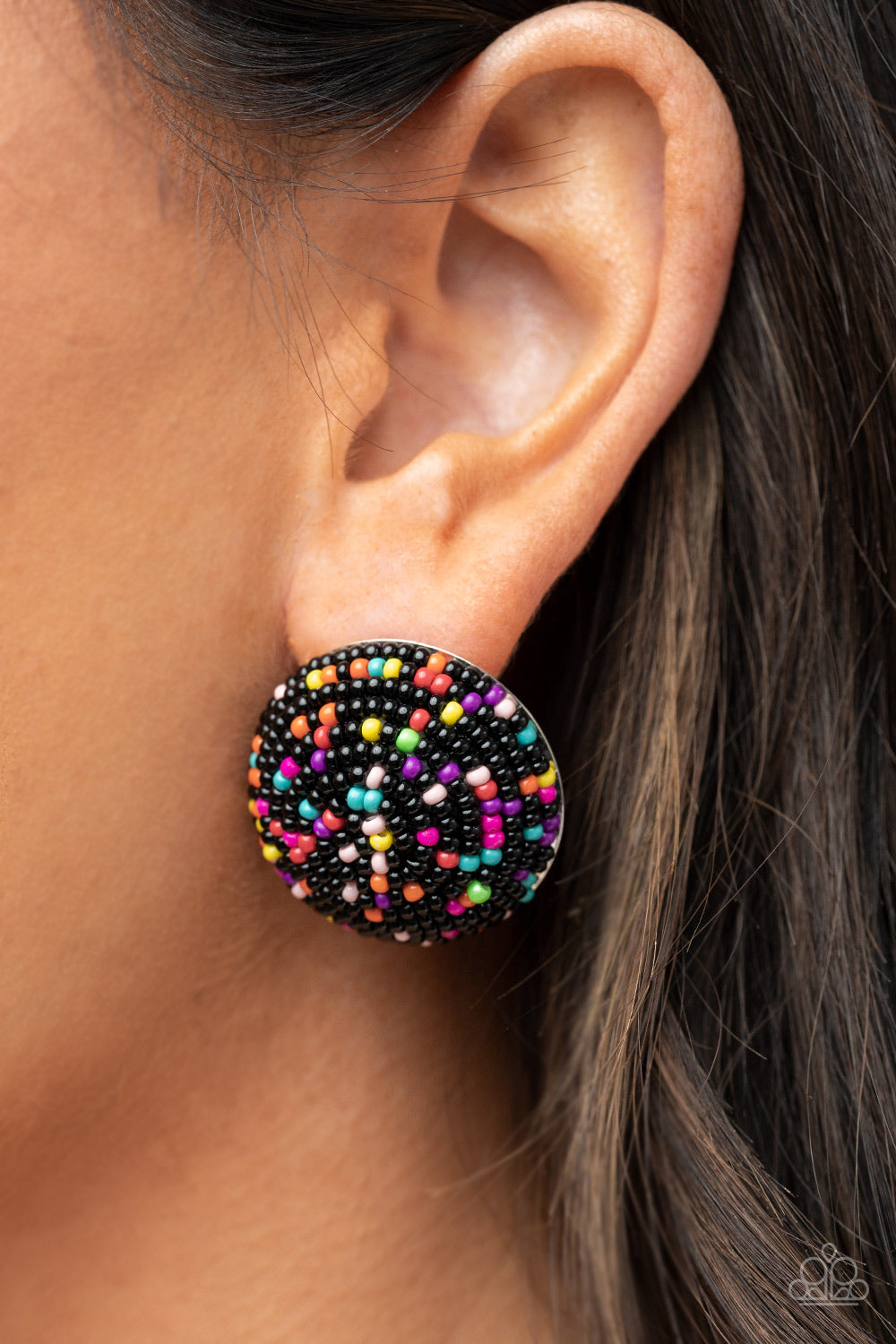 Pendientes Kaleidoscope Sky - Negro