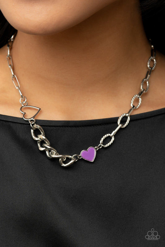 Little Charmer - Purple necklace