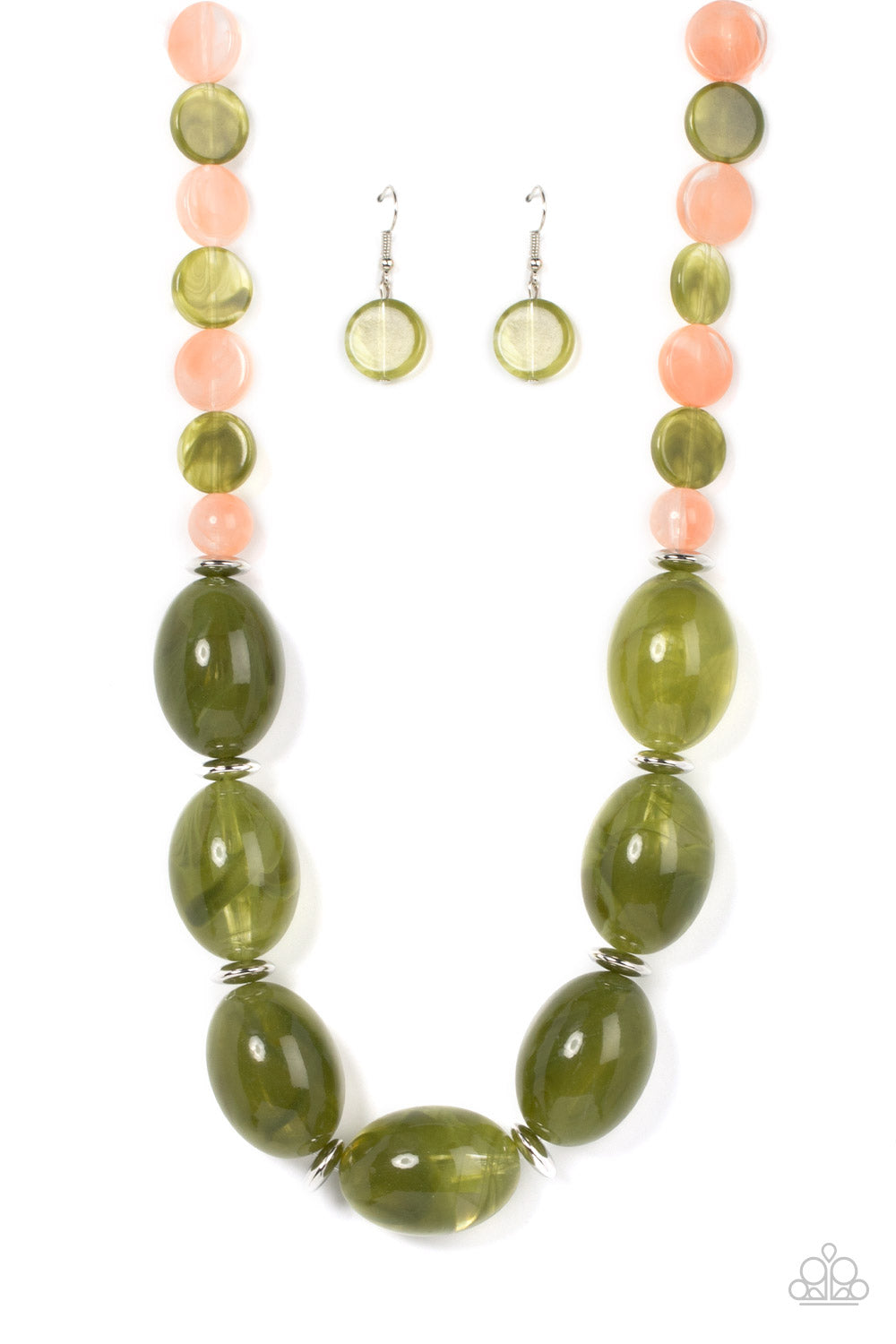 Belle of the Beach - Collar verde