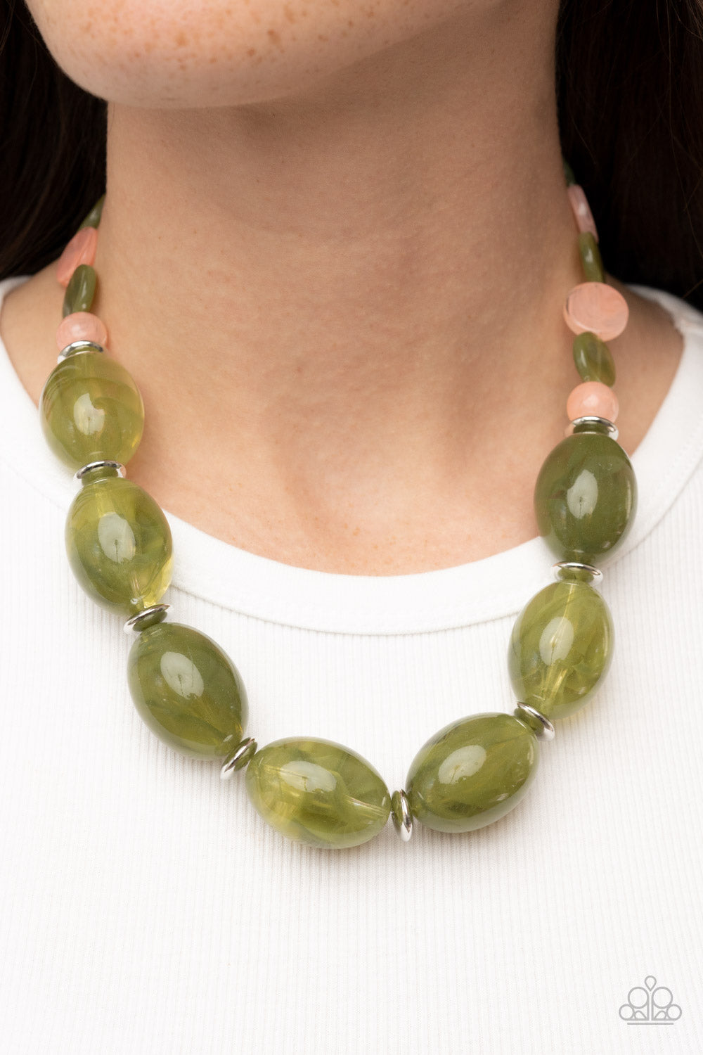 Belle of the Beach - Collar verde