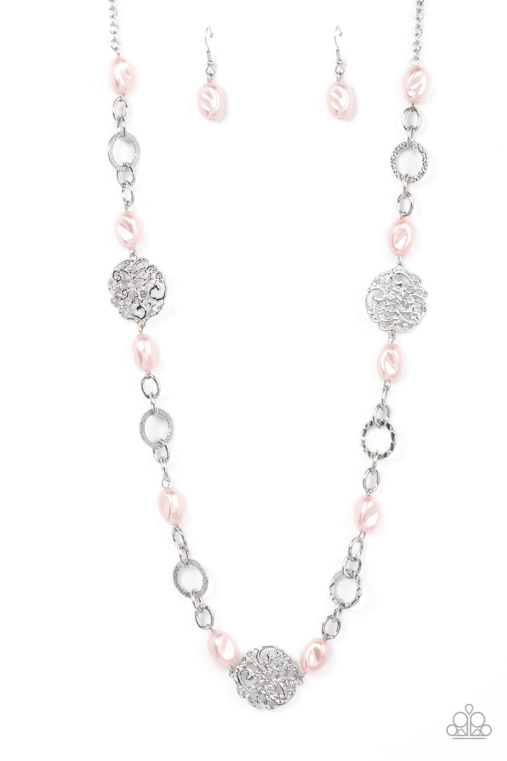 Social Soiree - Pink necklace