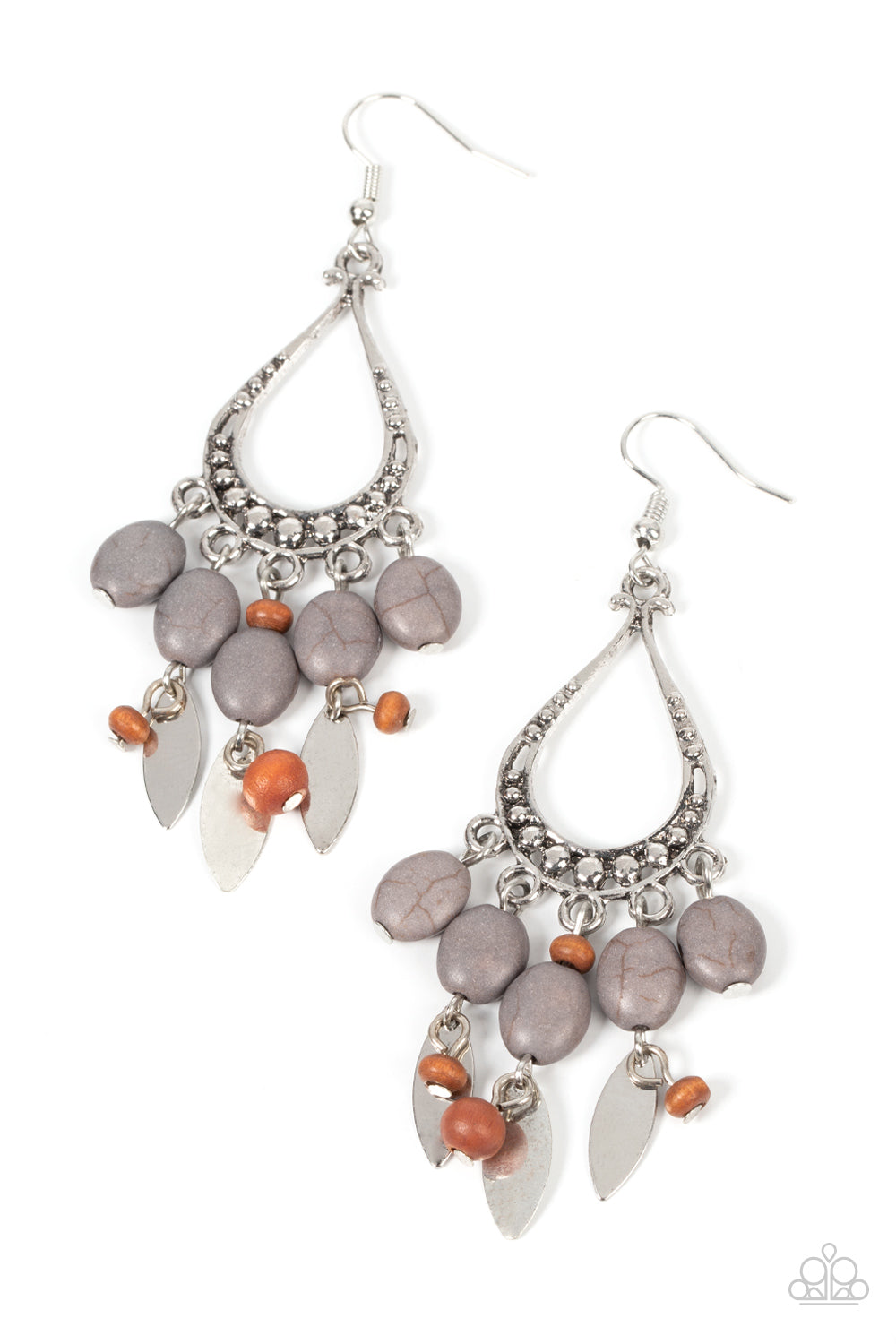 Adobe Air - Silver earrings