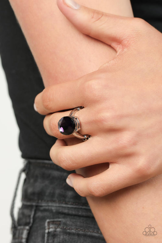 Anillo Dazzle morado actualizado