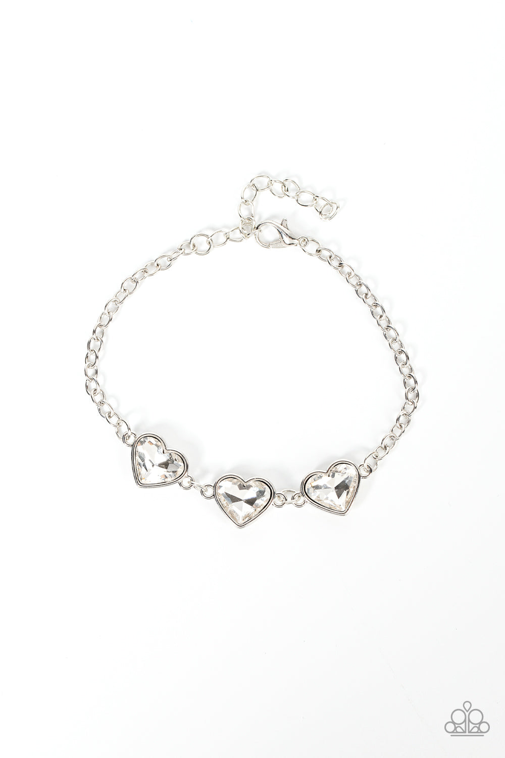 Little Heartbreaker - White bracelet